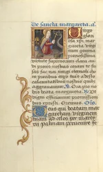 Sainte Marguerite et le dragon