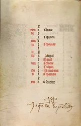 Page du calendrier pour décembre suite