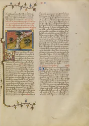 Moïse reçoit les tables de la loi