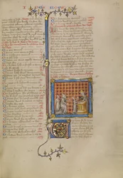 Samuel devant le prêtre Eli