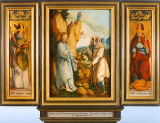 Le rébus de la tentation de Saint-Gall