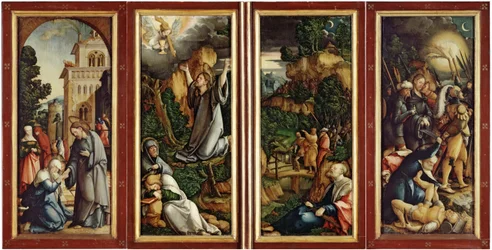 Le Retable Wildenstein fermé