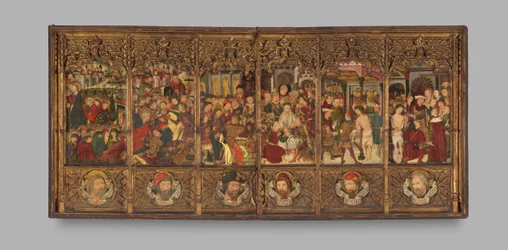 Retable avec Scènes de la Passion, seconde moitié du 15ème siècle