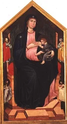 Madone et enfant avec saints