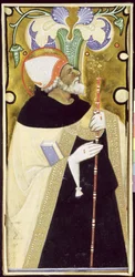 Initiale historiée 
