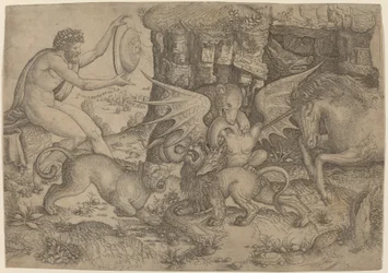 Thème allégorique : Combat d