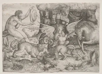 Thème allégorique : Combat d