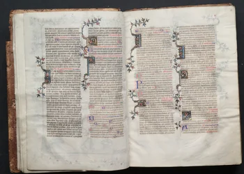 Le Missel de Gotha : Fol. 11v, Texte, vers 1375