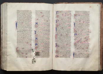 Le Missel de Gotha : Fol. 136v, Texte