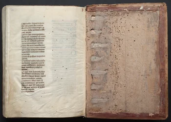 Le Missel de Gotha : Fol. 164v, Texte, vers 1375