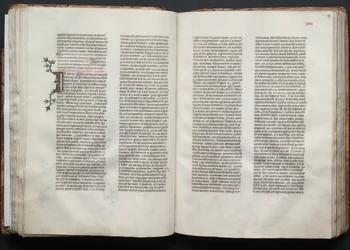 Le Missel de Gotha : Fol. 46v, Texte, vers 1375