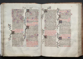 Le Missel de Gotha : Fol. 65v, Texte
