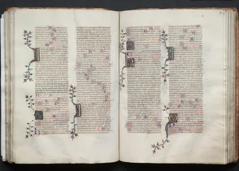 Le Missel de Gotha : Fol. 72r, Texte, vers 1375
