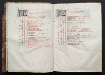 Le Missel de Gotha : Fol. 8v, Texte