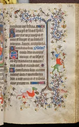 Heures de Charles le Noble, roi de Navarre (1361-1425) : fol. 162r, Texte