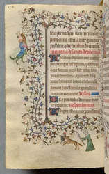 Heures de Charles le Noble, roi de Navarre (1361-1425) : fol. 273v, Texte
