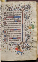 Heures de Charles le Noble, roi de Navarre (1361-1425) : fol. 54r, Texte