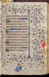 Heures de Charles le Noble, roi de Navarre (1361-1425) : fol. 97r, Texte