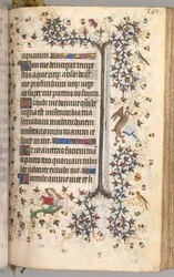 Heures de Charles le Noble, roi de Navarre : fol. 188r, Texte