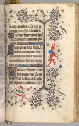 Heures de Charles le Noble, roi de Navarre 1361-1425 : fol. 194r, Texte, vers 1405