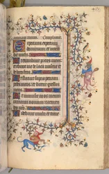 Heures de Charles le Noble, roi de Navarre 1361-1425 : fol. 230r, Texte, vers 1405