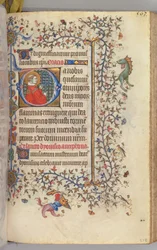 Heures de Charles le Noble, roi de Navarre 1361-1425, fol. 276r, Saint Laurent, c. 1405