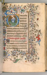 Heures de Charles le Noble, roi de Navarre, fol. 299a, Sainte Marguerite