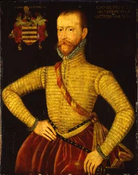 Portrait de Sir Gabriel Poyntz âgé de 36 ans