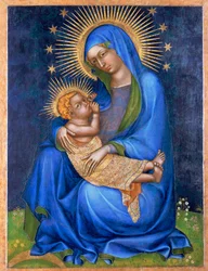 La Vierge (tempera sur bois)