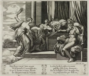 Chagrin et Douleur Punissant Psyché