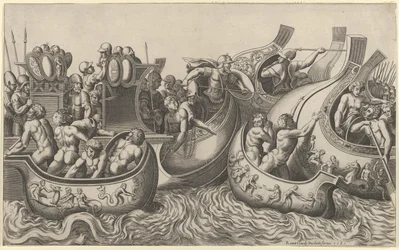 Speculum Romanae Magnificentiae: Bataille navale