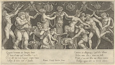 Speculum Romanae Magnificentiae: Sacrifice à Priape, 16e siècle