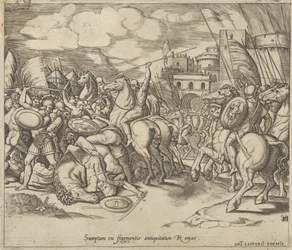 Speculum Romanae Magnificentiae : La Victoire de Scipion [sur Syphax]