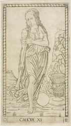 Calliope, planche onze de Apollon et les Muses