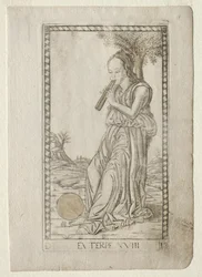 Euterpe (musique, poésie lyrique) (de la série Tarocchi D : Apollon et les Muses, #18)