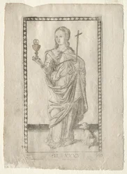Foi (de la série Tarocchi, B: Principes Cosmiques & Vertus, #40)