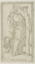 Fortitude, planche 36 de Genii et Vertus