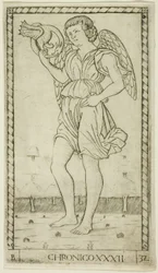 Génie du Temps, planche 32 de Génies et Vertus