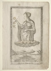Géométrie (de la série Tarocchi, C: Arts Libéraux, #24)