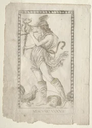 Mercure (de la série Tarocchi, A: Firmaments de l