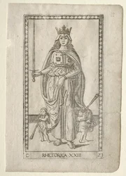 Rhétorique (de la série Tarocchi, C: Arts Libéraux, #23)