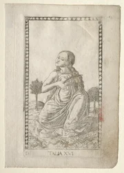 Thalie (comédie, poésie pastorale) (de la série Tarocchi D : Apollon et les Muses, #16)