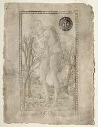 Le Mendiant (de la série Tarocchi, série E : Conditions de l