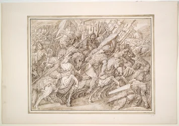 Scène de bataille