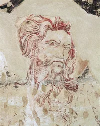 Détail de Saint Onuphre et scène de sa vie