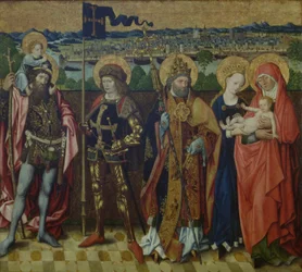 Sainte Anne, la Vierge et l