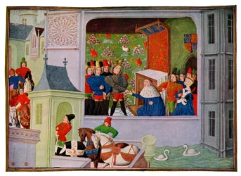 Entrevue de Richard II et du duc de Gloucester
