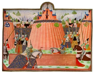 Le tournoi à Saint Inglevert, France, XVe siècle