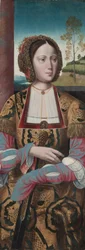 Sainte Catherine, vers 1520 (tempera sur panneau de bois)