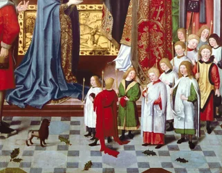 Les Sept Joies de la Vierge : (détail)